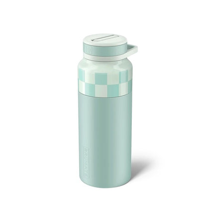 BruMate Rotera 35oz Seafoam Checker