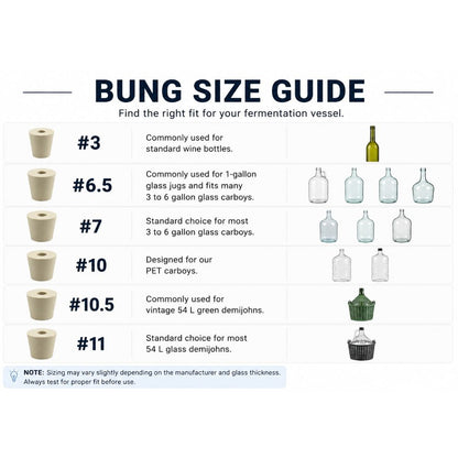 Bung Size Guide