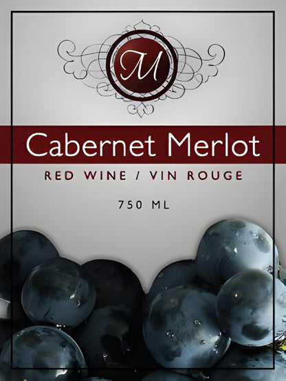 Cabernet Merlot  Winemaking Wine Labels