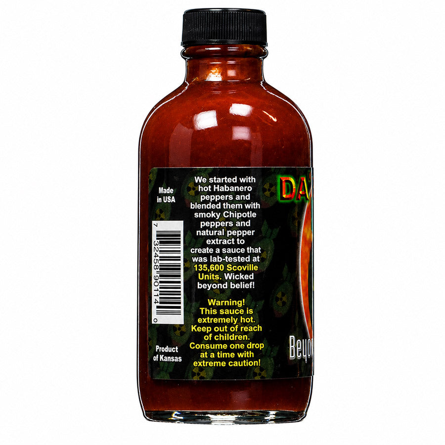 Da Bomb Beyond Insanity Hot Sauce As Seen On Hot Ones Spicin Foods Ultra Hot Backside