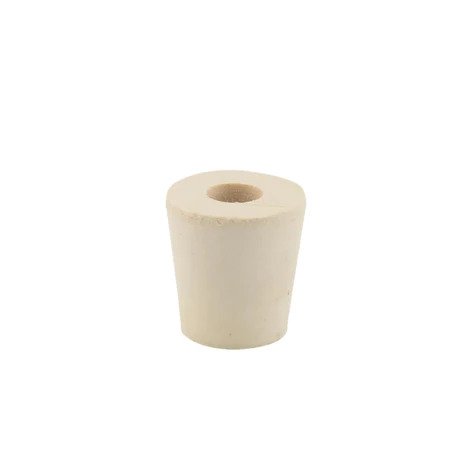 Rubber Bung 3 Drilled