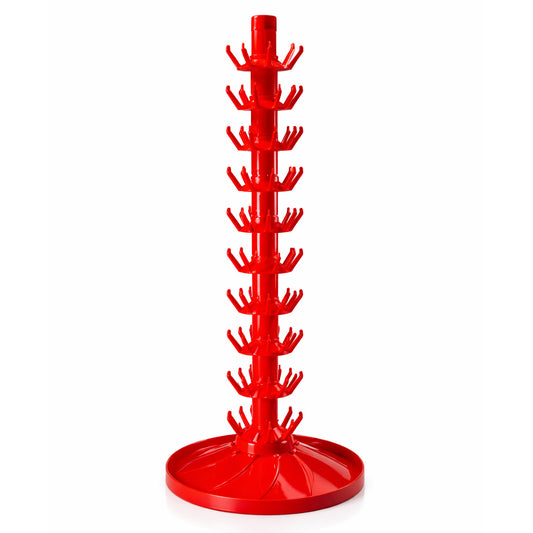 Ferrari Rotating Bottle Drying Tree – 90 Bottle Rack for Wine & Beer Bottles