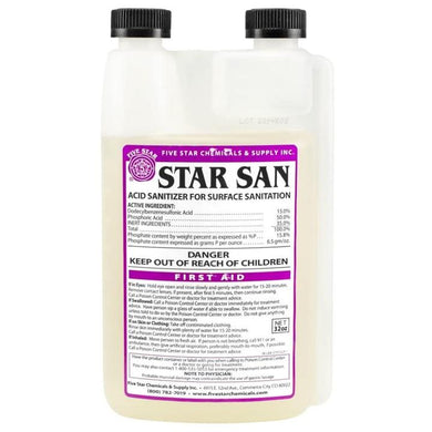 Five Star Star San Sanitizer 32oz