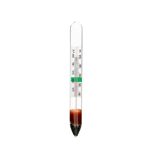Floating Thermometer – 4" Analog Liquid Thermometer for Wine, Beer & Brewing