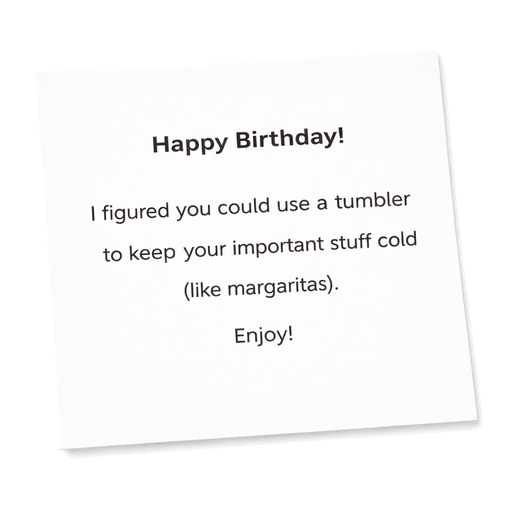 Gift Message Add-On – Free Printed Note or Engraved Tag