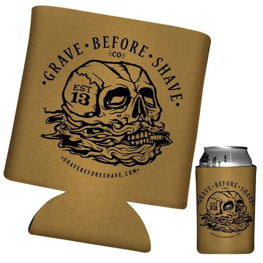 Grave Before Shave Can Koozie