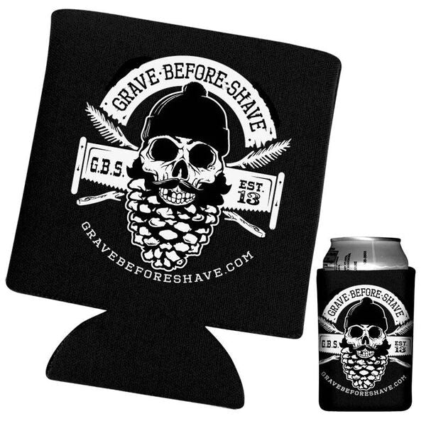 Grave Before Shave Can Koozie