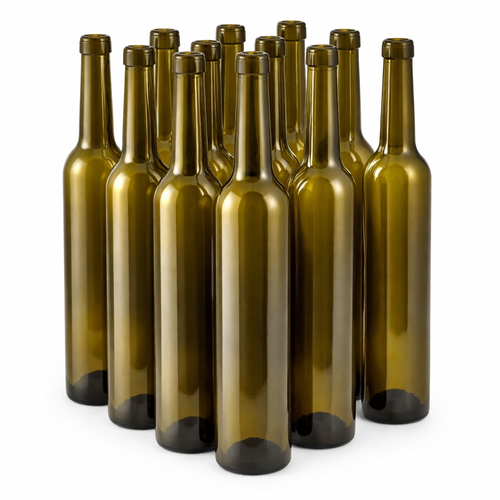 375ml Bellissima Ice Wine Bottles – Pack of 12 (Green or Clear)