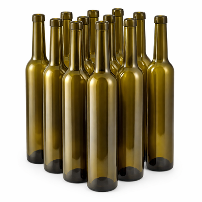 375ml Bellissima Ice Wine Bottles – Pack of 12 (Green or Clear)