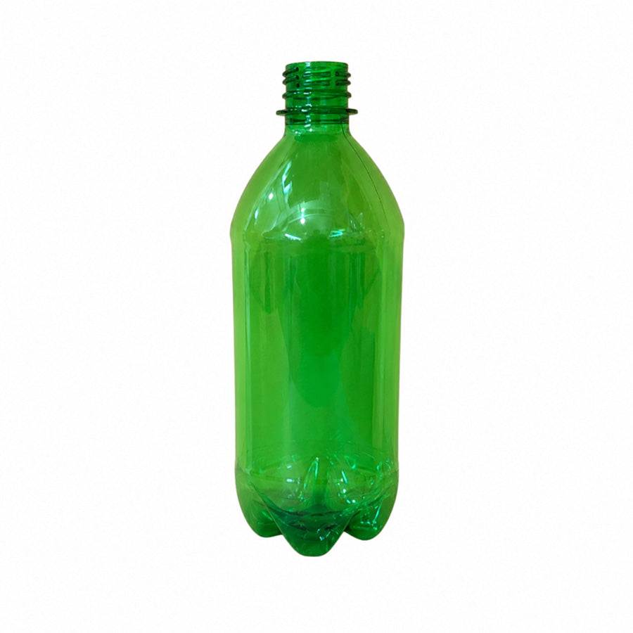 PET Plastic Beer Bottles - Amber or Clear - 500 mL (16.9 oz) | Case of 24