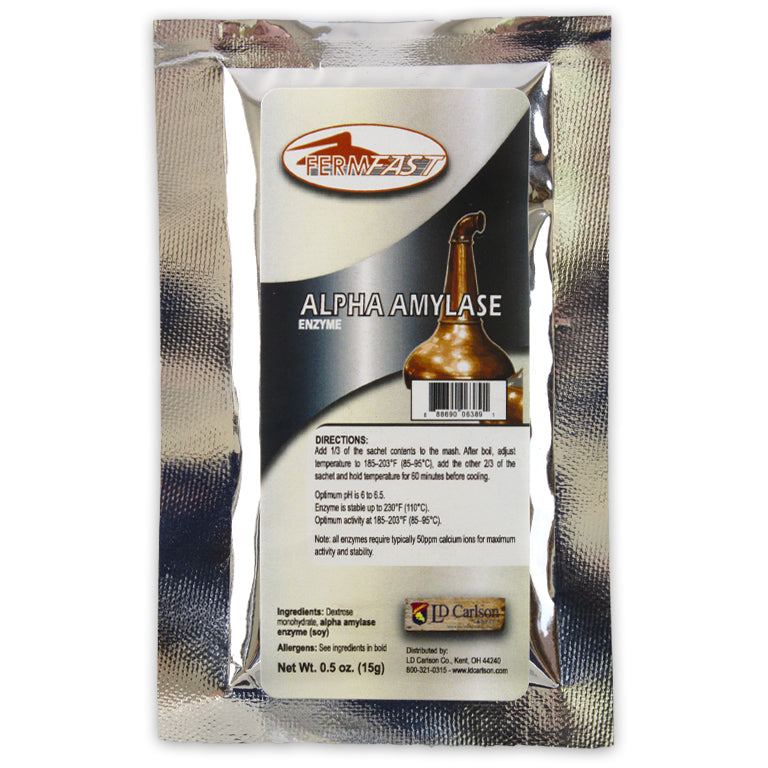 Amylase Enzymes for Brewing & Distilling – Alpha-Amylase and Glucoamylase