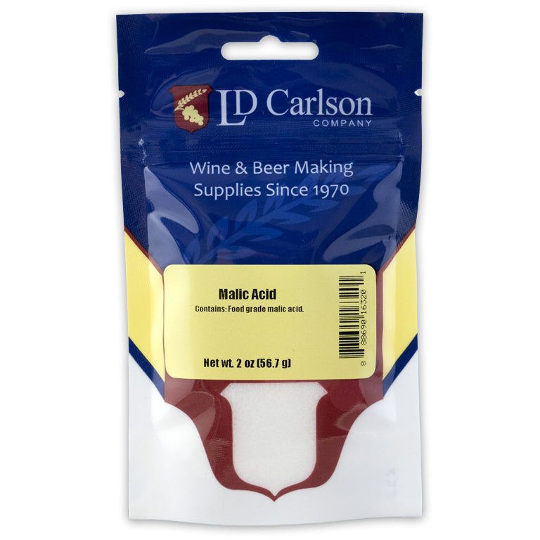 Malic Acid – Wine Acid Adjustment for Sharper Acidity (2 oz)