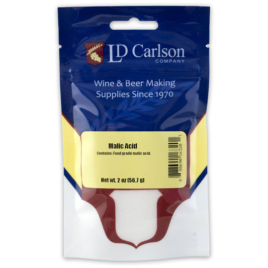 Malic Acid – Wine Acid Adjustment for Sharper Acidity (2 oz)