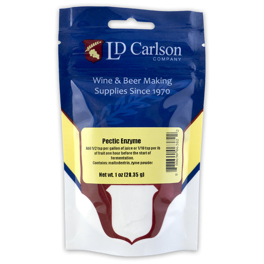 LD Carlson Pectic Enzyme 1oz for wine and beer making