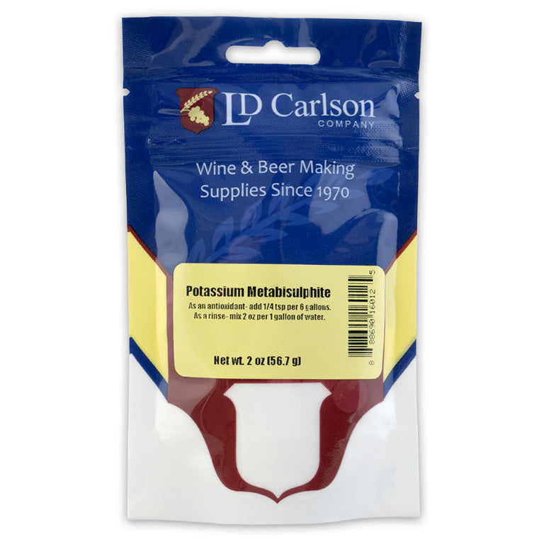 Potassium Metabisulfite – Winemaking Sulfite for Sanitizing & Wine Protection