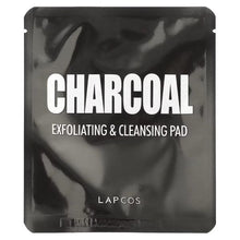 Load image into Gallery viewer, Lapcos Charcoal Exfoliating Cleansing Pads
