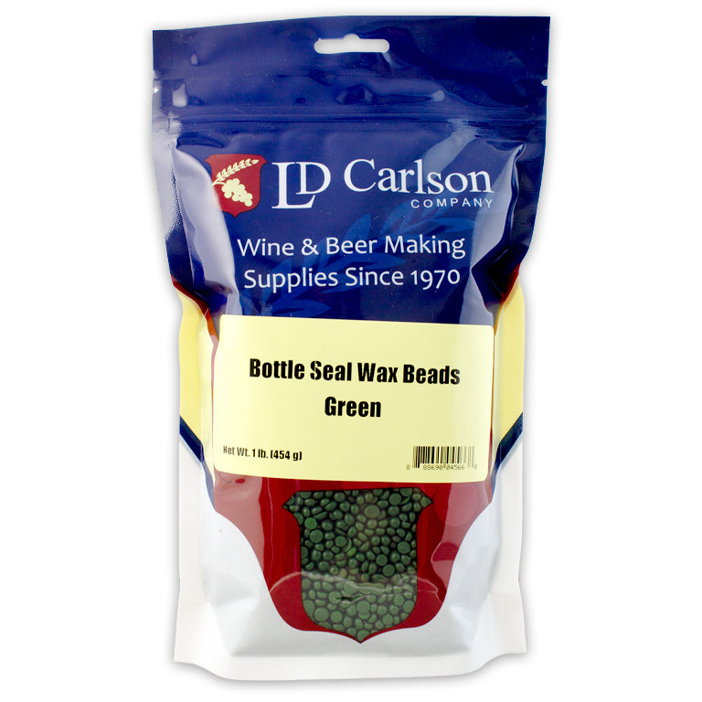 Bottle Seal Wax Beads for Wine and Beer Bottles – 1 lb Bag (Various Colours)