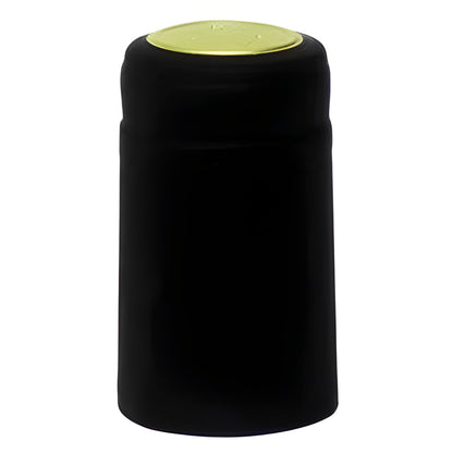 Matte Black  Winemaking Shrink Caps