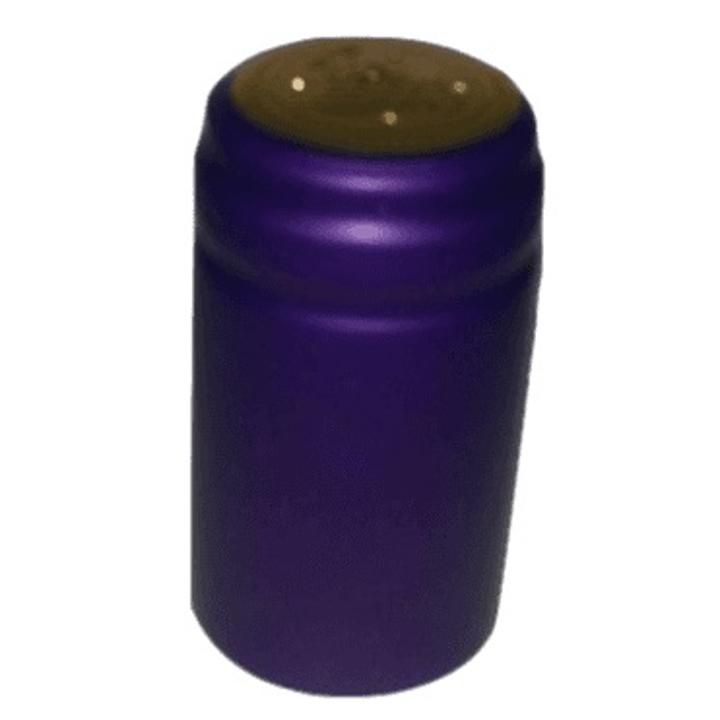 Matte Purple Winemaking Shrink Caps