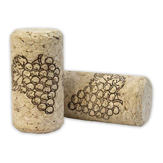 Wine Corks Bag of 100 - 44 x 23 #9 Long, Agglomerated Deluxe
