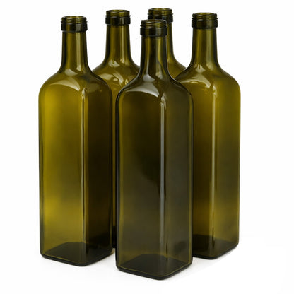 Olive Bottles Pack of 12 Without Caps