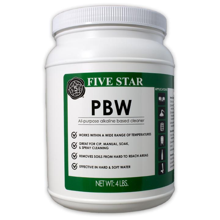 PBW All-purpose alkaline baser cleaner - 4LB