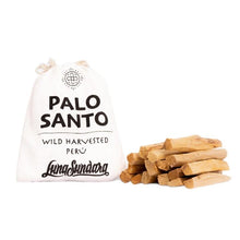 Load image into Gallery viewer, Luna Sundara 100 Grams of Premium Palo Santo Smudging Sticks
