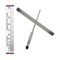 Proof & Tralle Alcohol Hydrometer – 0–100% Alcoholmeter for Distilled Spirits