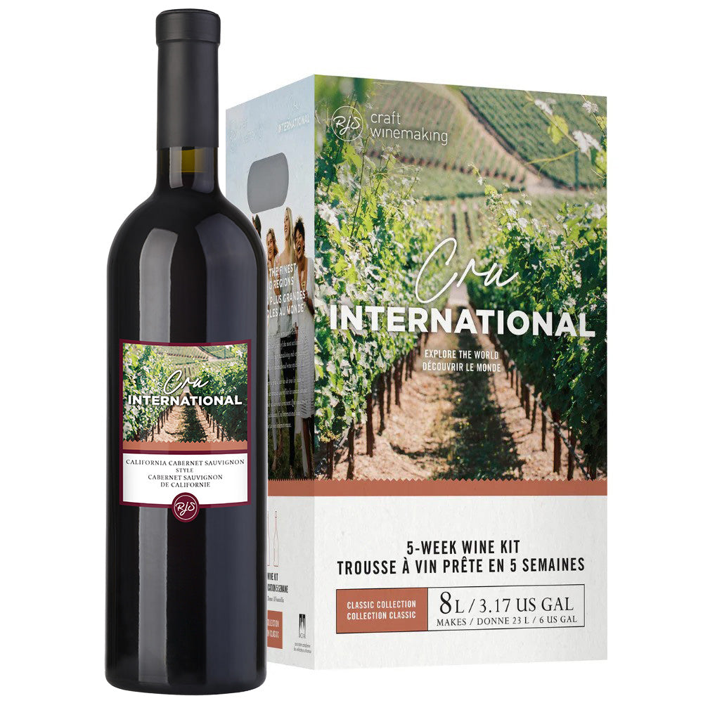 RJS Cru International Series Wine Kit – California Cabernet Sauvignon