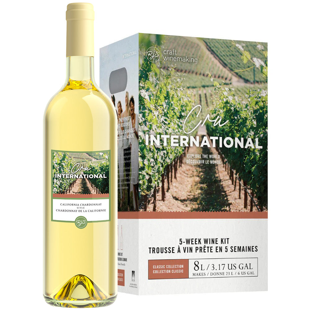RJS Cru International Series Wine Kit – California Chardonnay