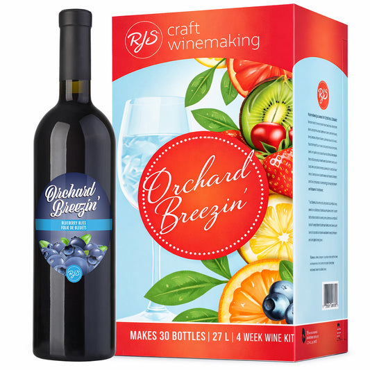 RJS Orchard Breezin Wine Kit – Blueberry Bliss
