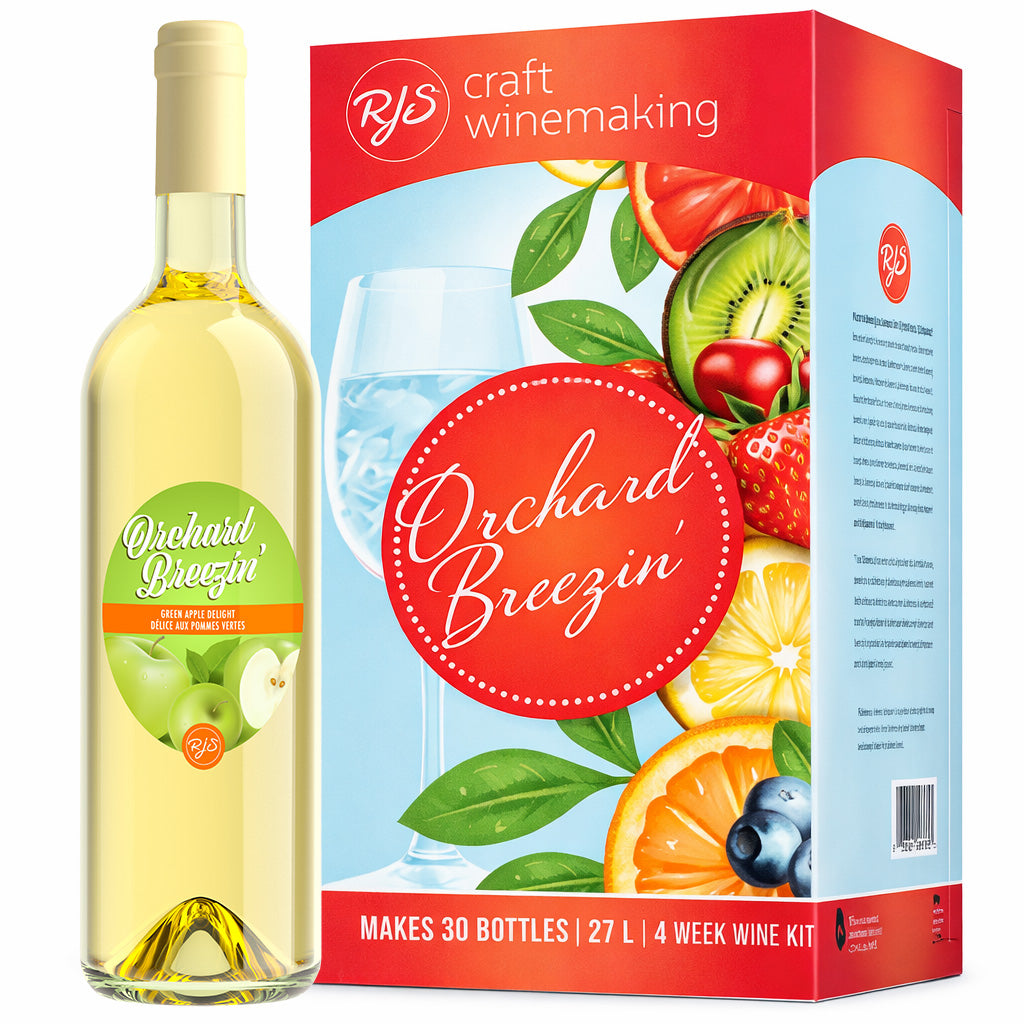 RJS Orchard Breezin Wine Kit – Green Apple Delight