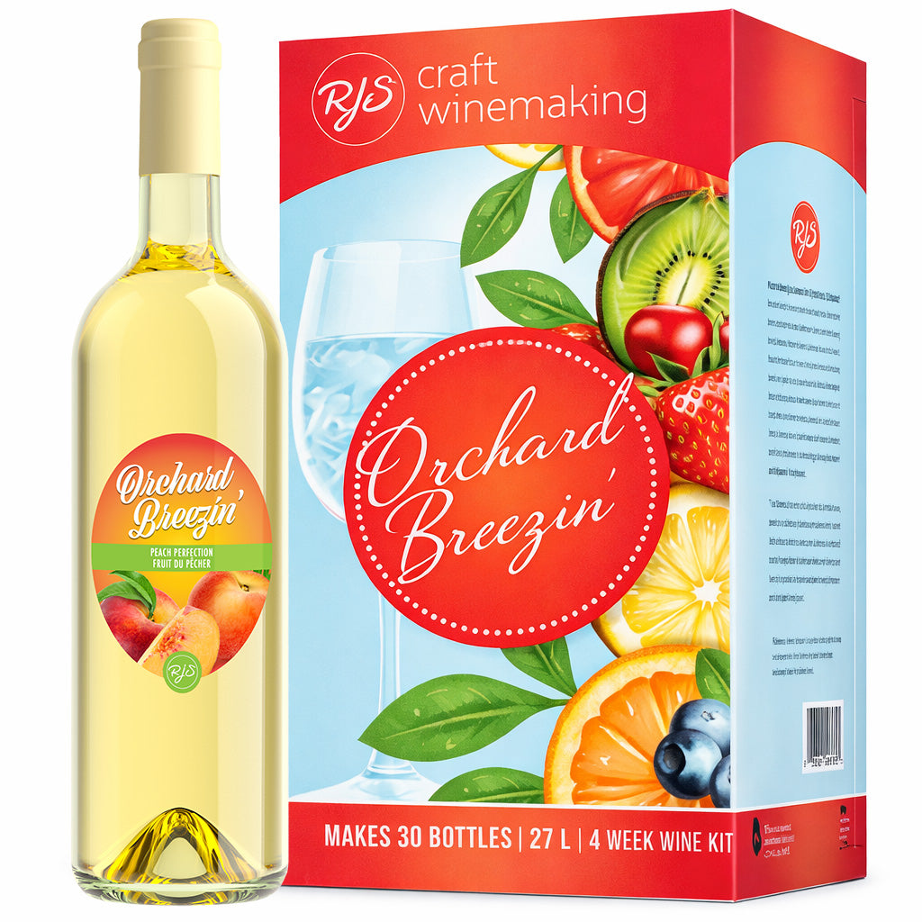 RJS Orchard Breezin Wine Kit – Peach Perfection