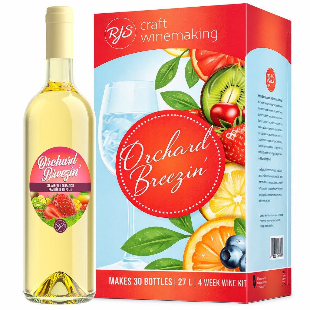 RJS Orchard Breezin Wine Kit – Strawberry Sensation