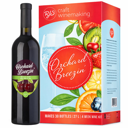 RJS Orchard Breezin Wine Kit – Very Black Cherry