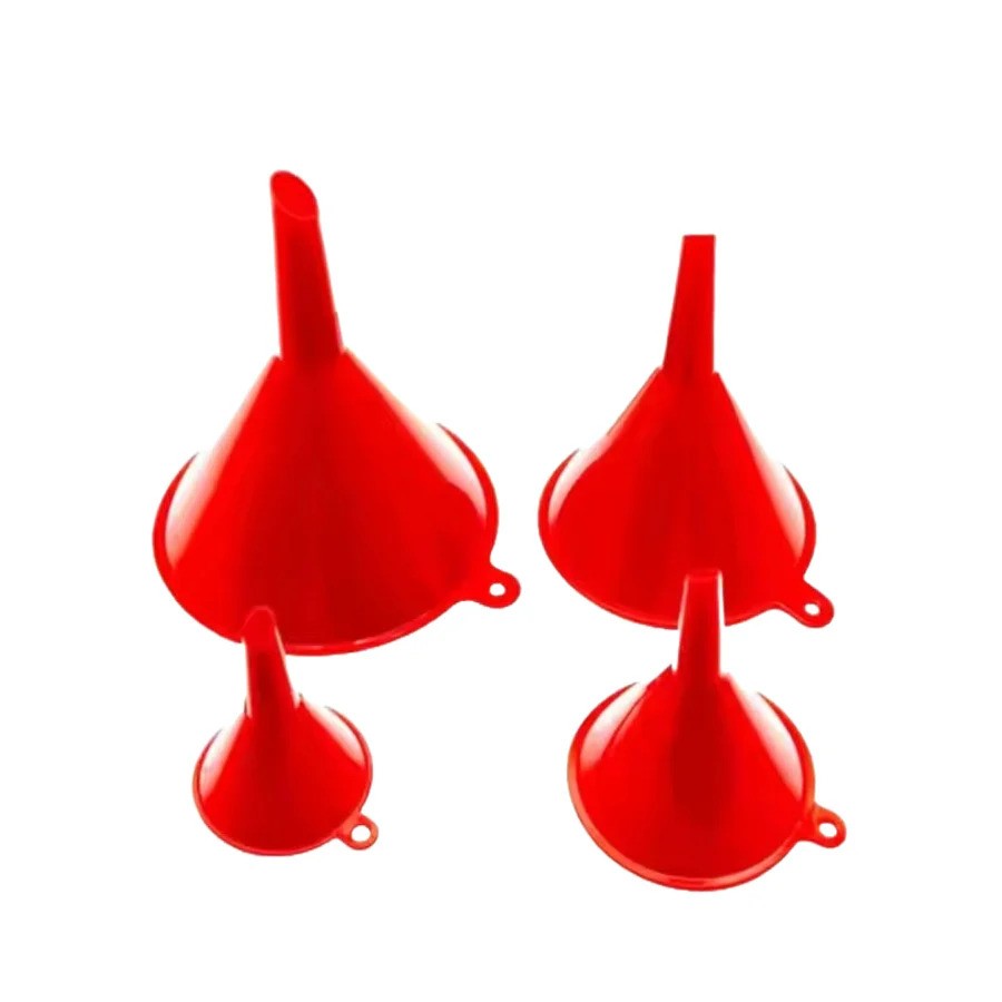 Food-Grade Funnel Set (4-Pack) – Plastic Funnels in Assorted Sizes for Kitchen & Brewing