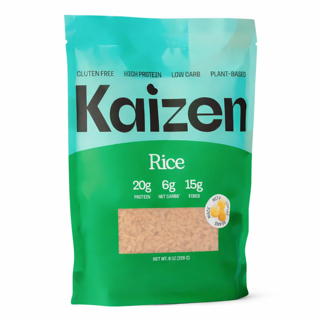 Kaizen Rice – High Protein, Low Carb, Gluten-Free, Keto-Friendly Plant-Based Rice (8 oz)
