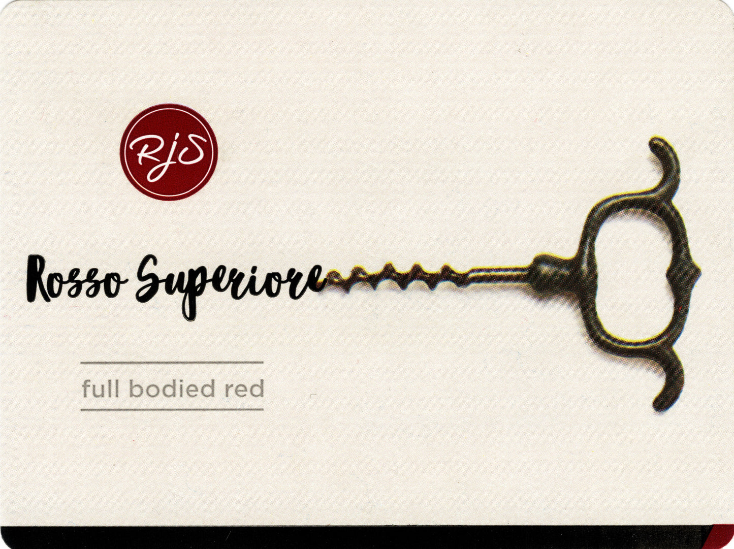 Rosso Superiore Winemaking Wine Labels