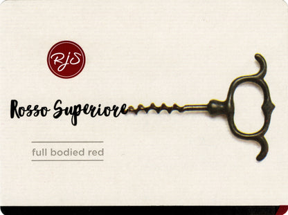 Rosso Superiore Winemaking Wine Labels