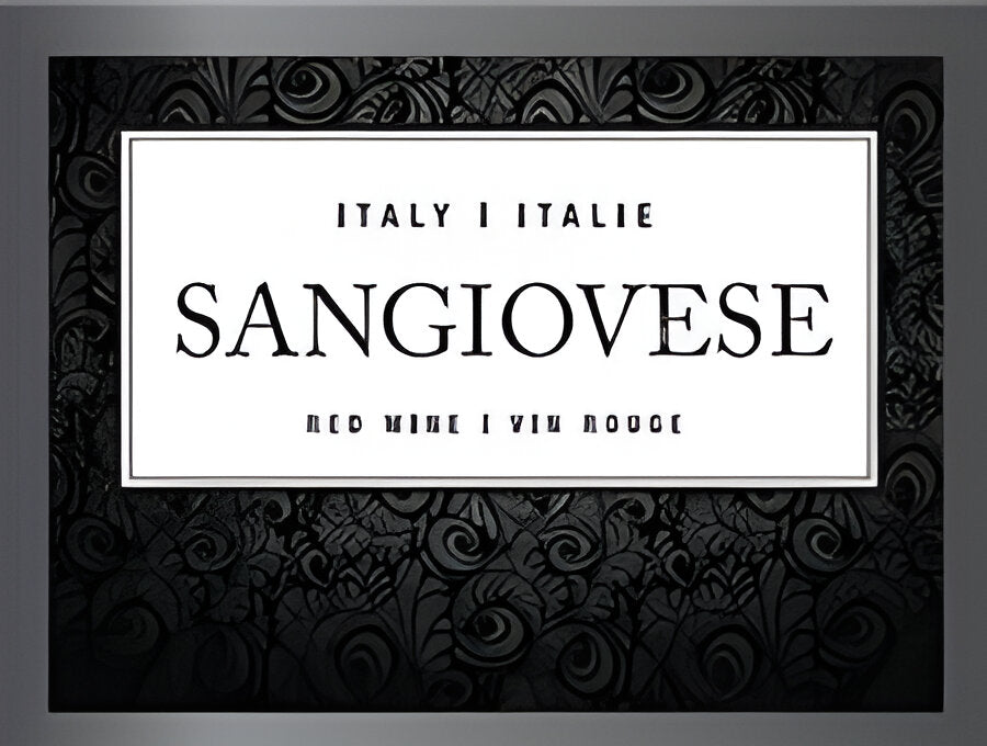 Sangiovese  Winemaking Wine Labels