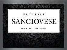 Load image into Gallery viewer, Sangiovese  Winemaking Wine Labels
