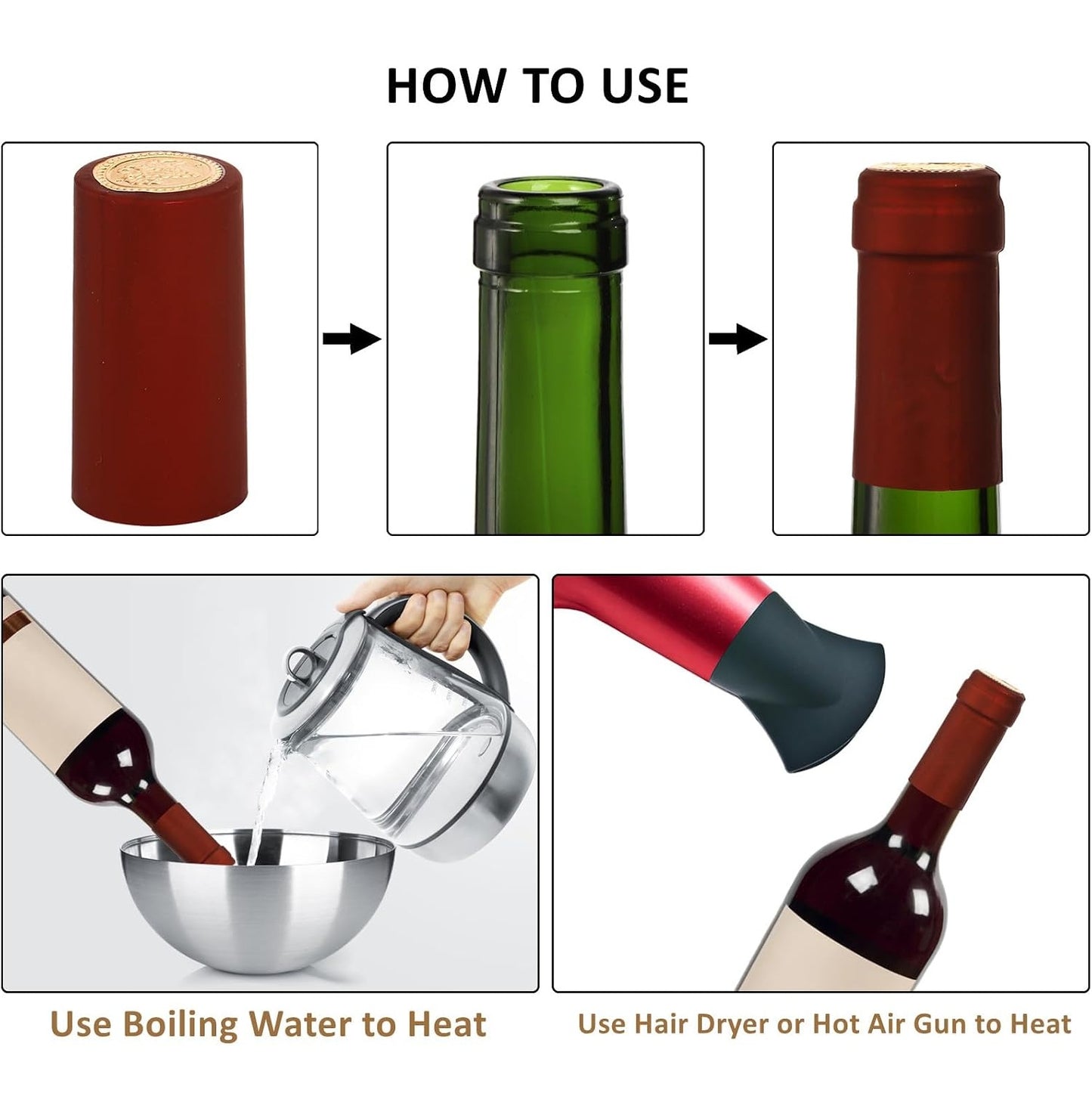 Shrink Caps Application