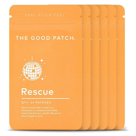 Rescue Patch - Bounce Back After a Night Out (Pack of 6 / 24 Patches)