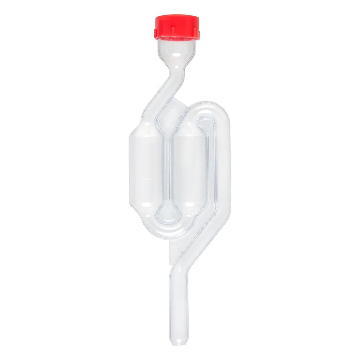 S-Type Fermentation Airlock – Bubbler for Brewing & Winemaking