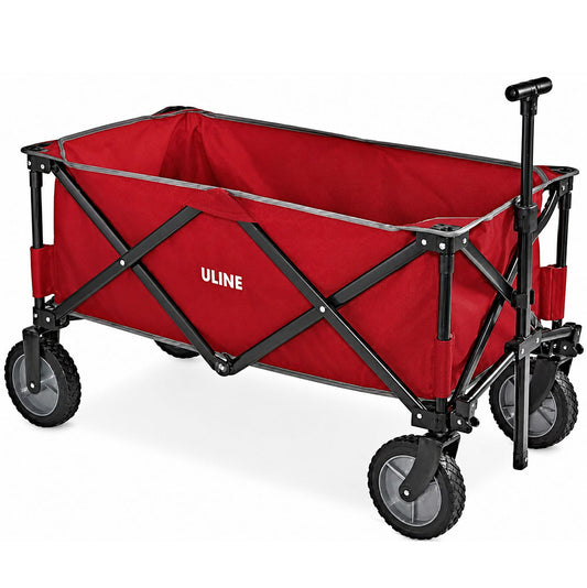 Uline Utility Wagon Red