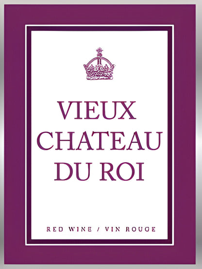 Vieux Chateau Du Roi  Winemaking Wine Labels