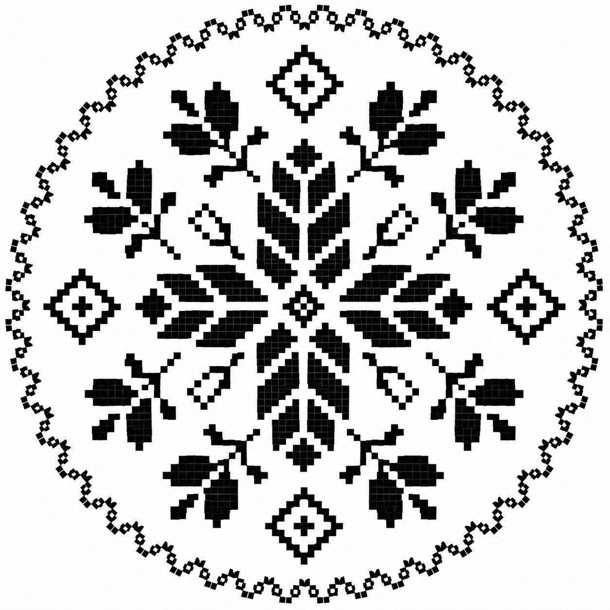 Ukrainian Vyshyvanka Laser Engraved Coasters – Cork, Wood & Slate Stone Drink Coasters | Individual or Mixed Set of 4 with Optional Holder