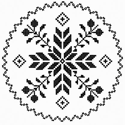 Ukrainian Vyshyvanka Laser Engraved Coasters – Cork, Wood & Slate Stone Drink Coasters | Individual or Mixed Set of 4 with Optional Holder