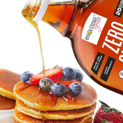 Wholesome Yum Maple Syrup Pancakes