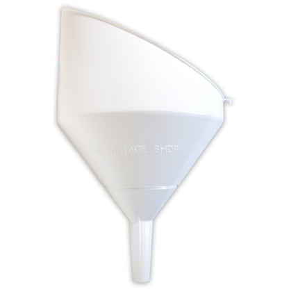 Anti-Splash 10" Funnel with Fine Mesh Filter Screen – For Wine, Beer & Liquid Transfers